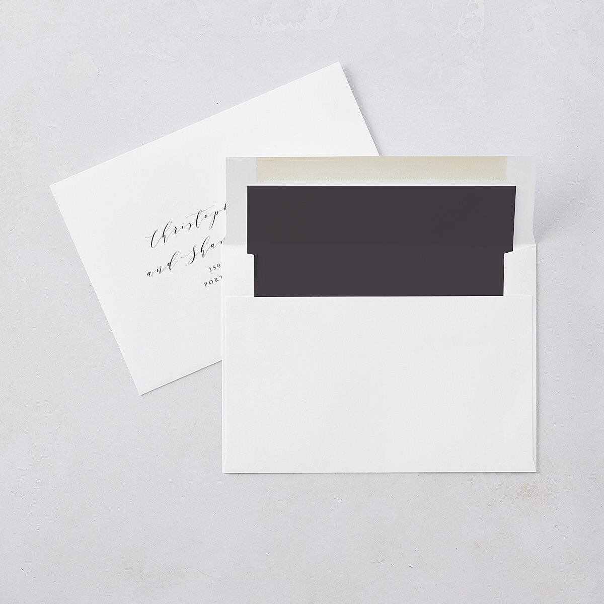 Simply Elegant Save The Date Cards — view 9