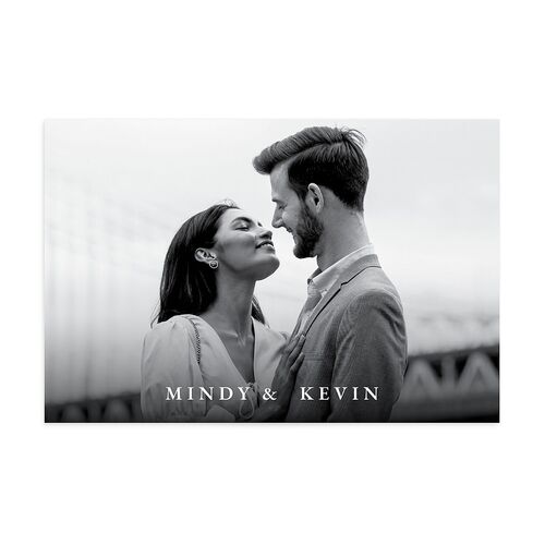 Romantic Wisteria Thank You Postcards  Purple Petal