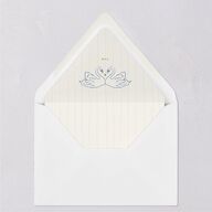 Modern Delicate Bows Euro Envelope Liners Peridot Luxe