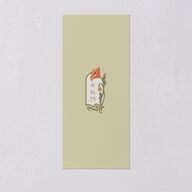 Vintage Nouveau Floral Menus Pear Signature