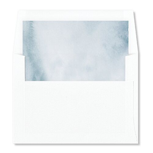 Striking Scene Envelope Liners Dusty Blue Standard