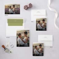 Sweet Sunflowers Save The Date Magnets Marigold Magnet Paper