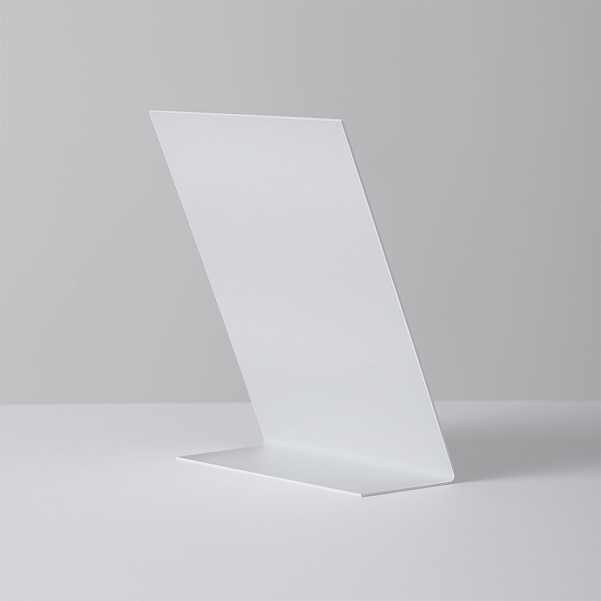 Eucalyptus Frame Bar Bended Tabletop Sign X-small Pure White Standard Plastic XS Tabletop Bar