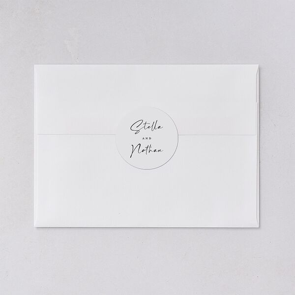 Floral Arc Wedding Stickers Shell Pink Sticker