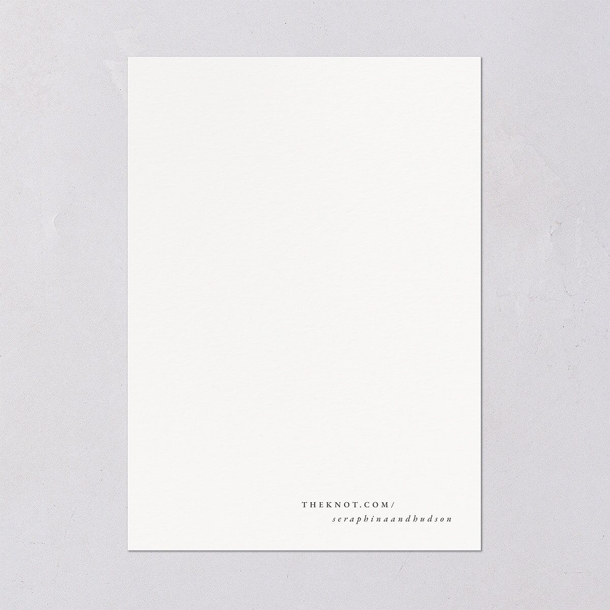 Cascading Florals Save The Date Cards Gold Thyme Signature smooth Blank No