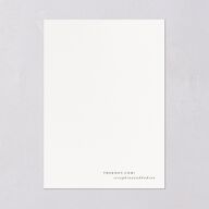Cascading Florals Save The Date Cards Gold Thyme Signature smooth Blank No