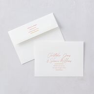 Ankara Print Wedding Invitations Gold Marigold Signature Blank No Standard