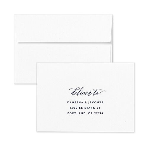We Do Wedding Response Card Standard Envelopes Terracotta Navy Return Address Signature Standard