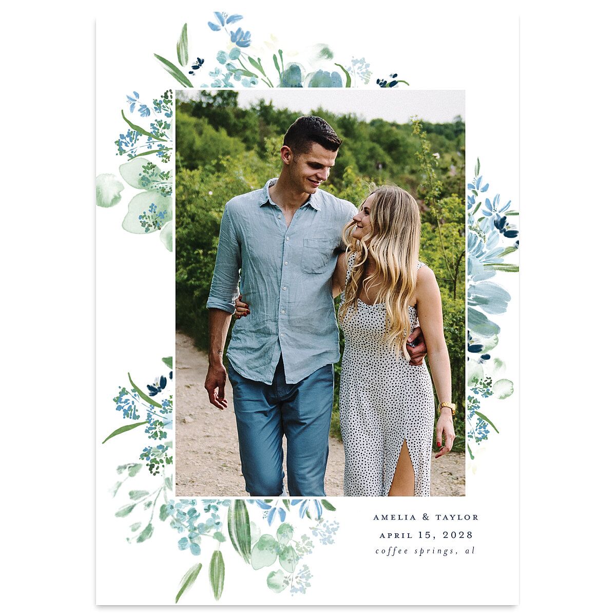 In Bloom Save The Date Cards