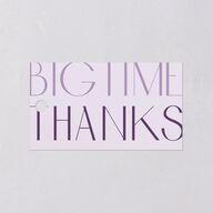 Real Talk Favor Gift Tags Sheer Lilac Signature