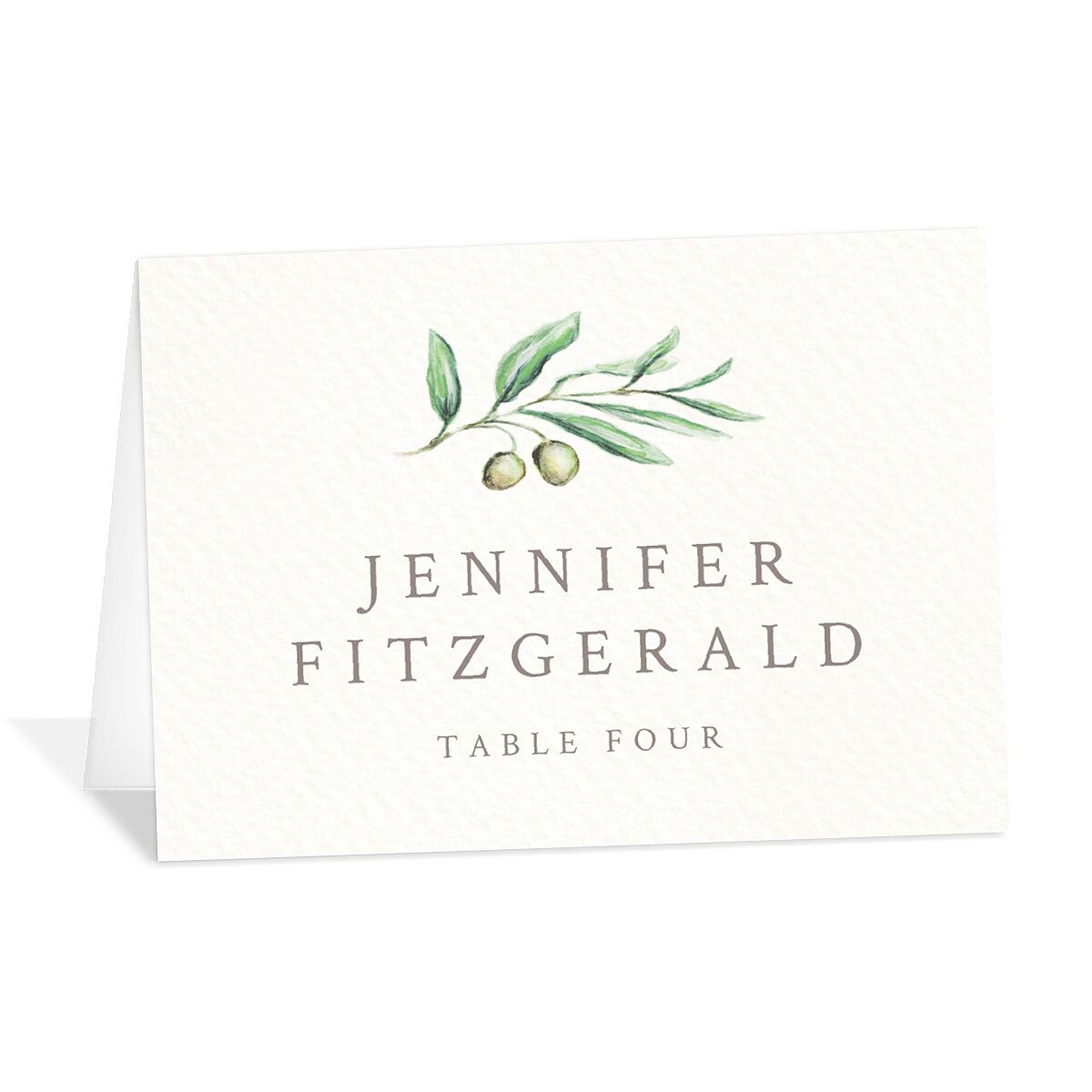 Painted Winery Place Cards