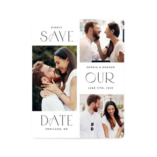 Beloved Union Save The Date Magnets Ocean Magnet Paper