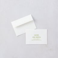 Vintage French Botanical Wedding Response Cards Meadow Signature Standard