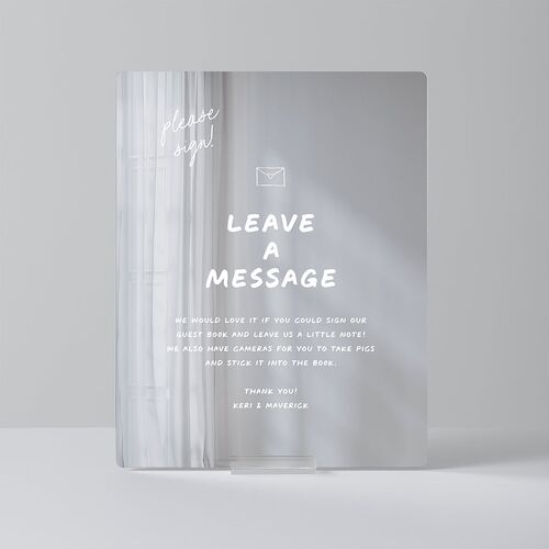 Modern Writing Mirrored Acrylic Tabletop Sign Small Snow Mirrored Acrylic S Tabletop Table Standard