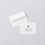 Customizable Couple Wedding Response Cards Couple 1 Signature Standard