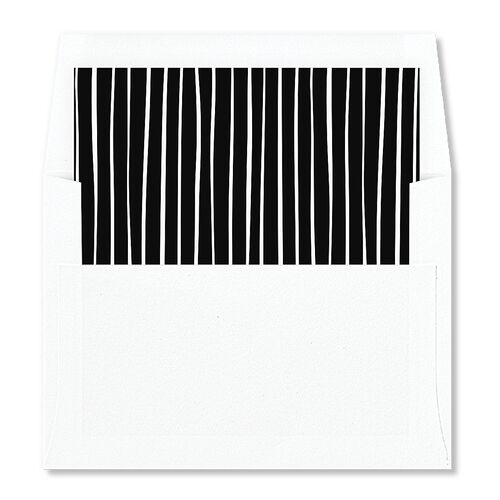 Vellum Illusion Photo Envelope Liners Charcoal Standard