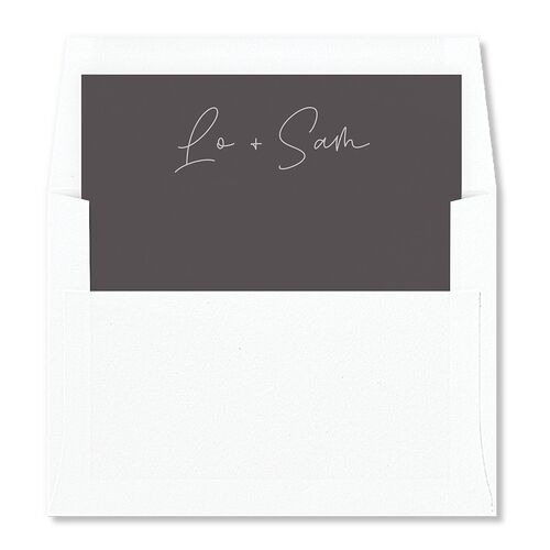 Love is Love Envelope Liners Midnight Standard