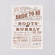Western I Do BBQ Bridal Shower Invitations Saddle Signature Blank Standard