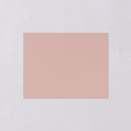 Delicate Wildflower Save the Date Petite Cards Peach Pink Signature smooth Blank No Standard