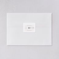 Framed Photo Wedding Stickers Pure White Rounded