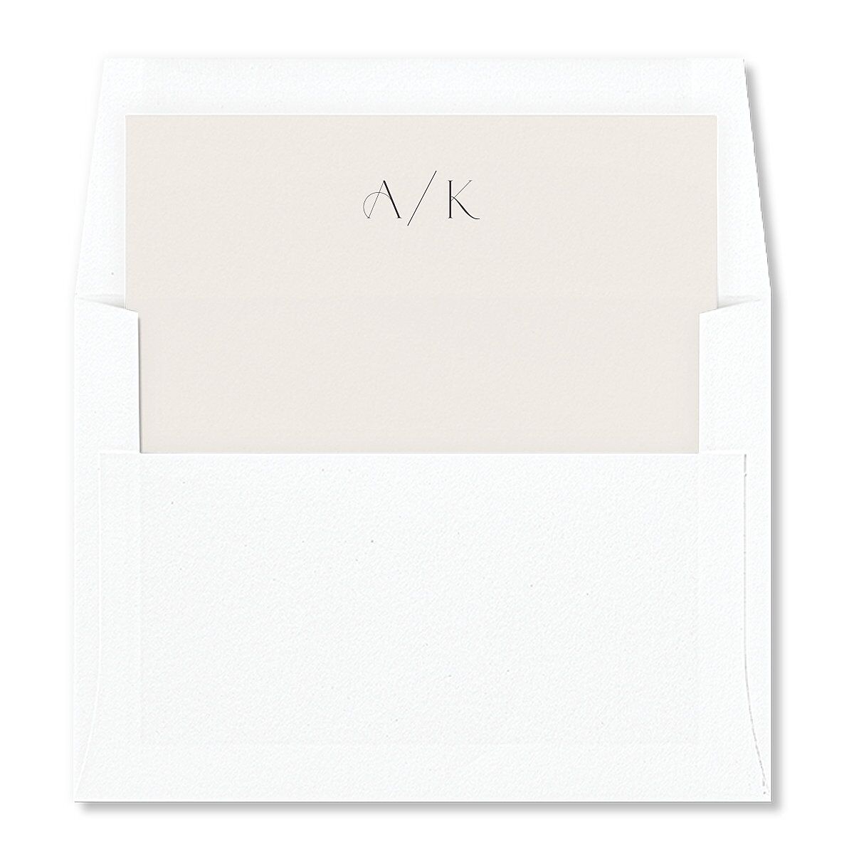 Metallic Edge Envelope Liners