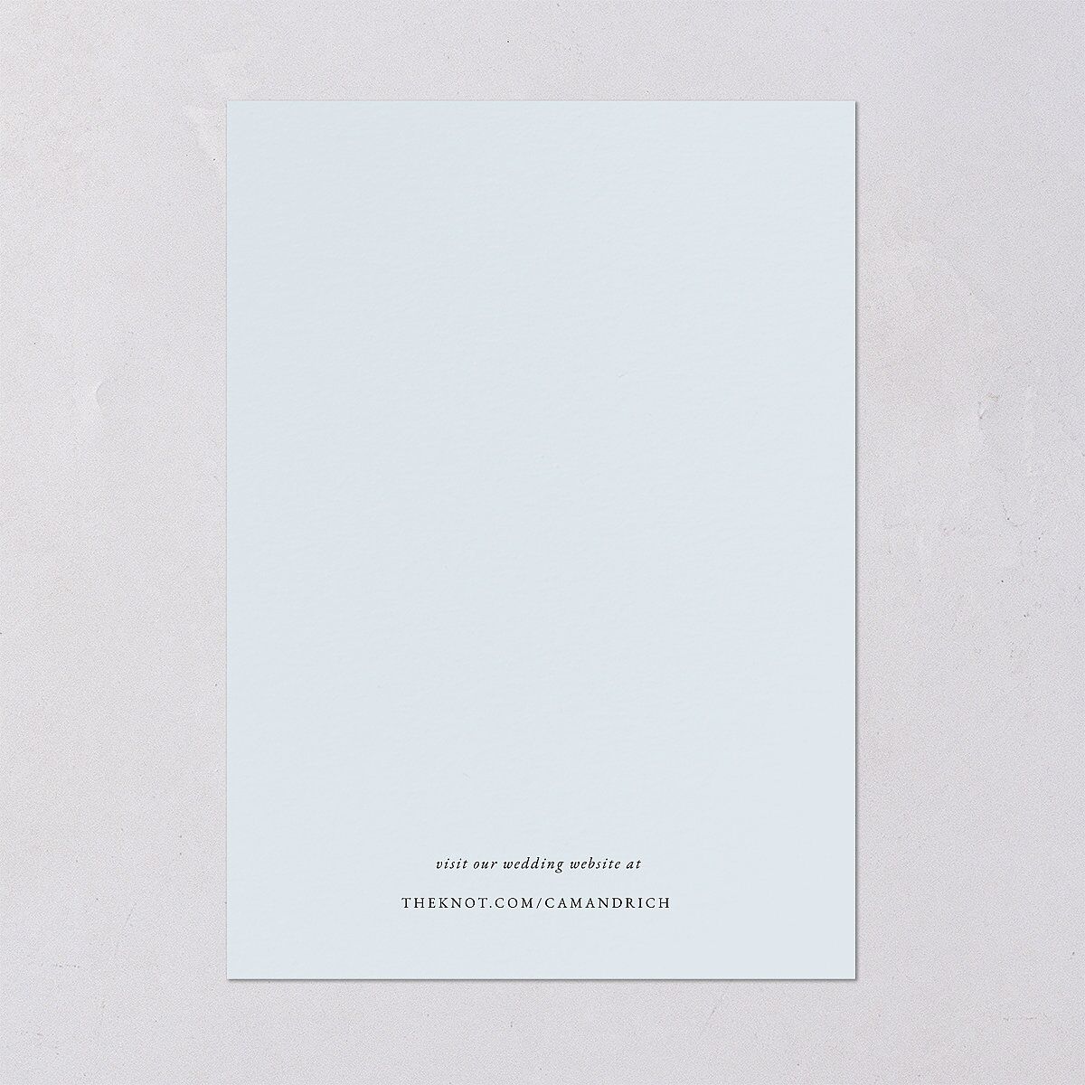 New Orleans Wedding Invitations Ice Blue Signature Blank No