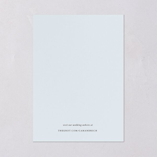 New Orleans Wedding Invitations Ice Blue Signature Blank No