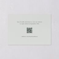 Crystal Forest Wedding Response Cards Hunter Green Signature Standard
