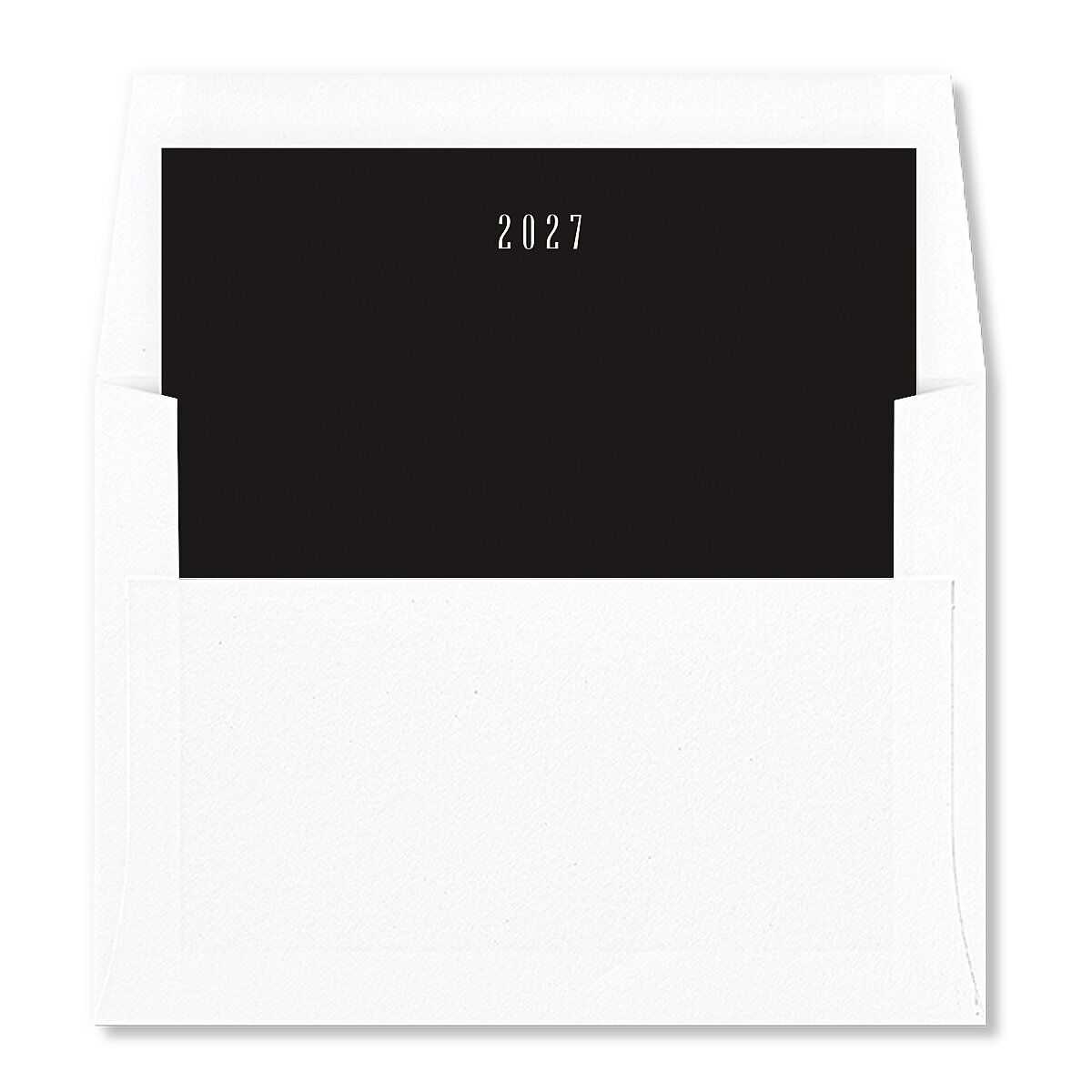 Gilded New Years Envelope Liners