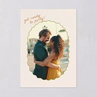 Whimsical Drawn Flowers Wedding Invitations Thyme Signature Blank No Standard