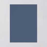 Simple Gallery Save the Date Cards French Blue Signature smooth Blank No Standard