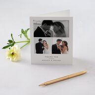 Classic Picture Series Thank You Cards Pure White