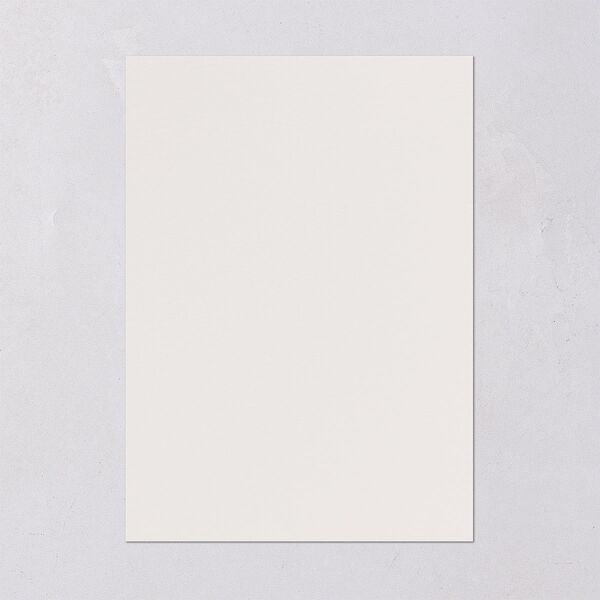 Bordados Florales Wedding Invitations Off-White Signature Blank No Standard