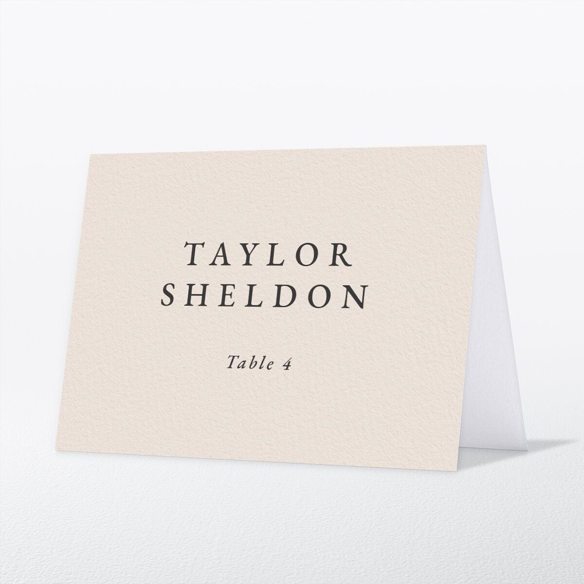 The Knot - Beach Monogram Place Cards