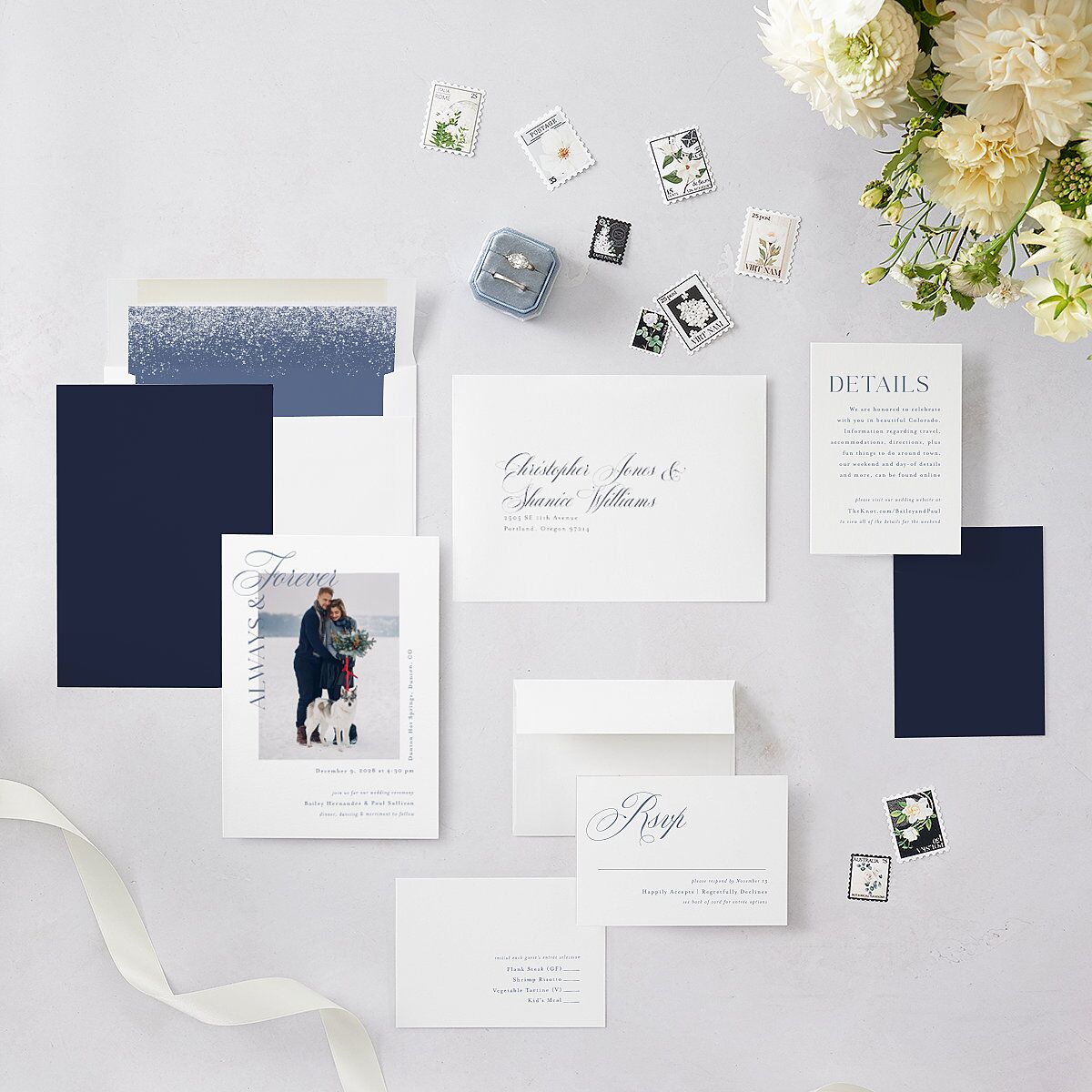 Eternal Love Wedding Invitations — view 5