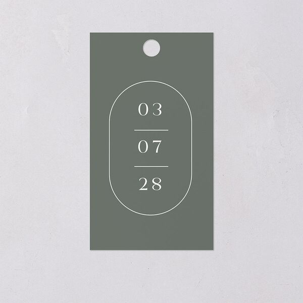Western Cactus Favor Gift Tags Eucalyptus Signature