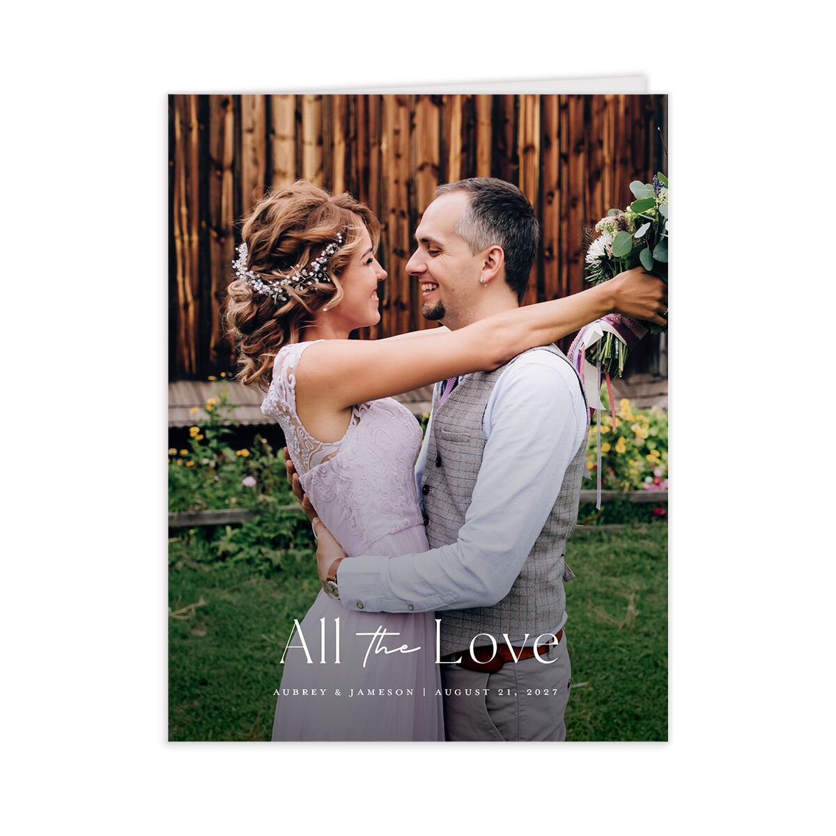 Simple Modern Wildflowers Thank You Cards