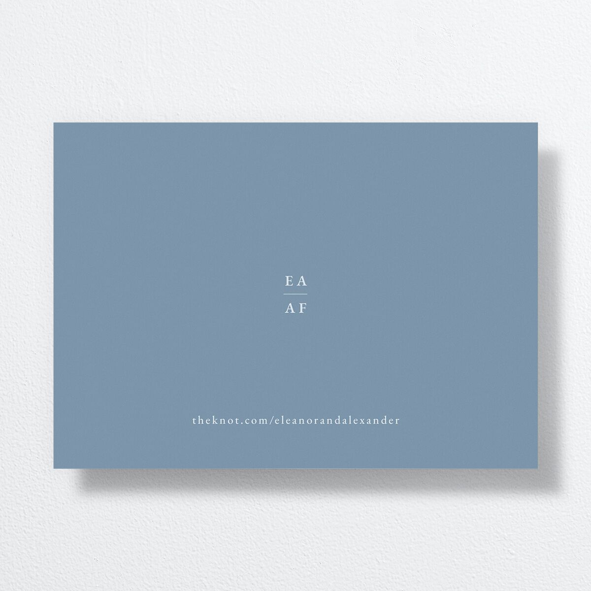 Timeless Floral Foil Save the Date Cards Gold Dusty Blue Signature smooth No