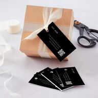 Magazine Cover Favor Gift Tags Licorice Signature