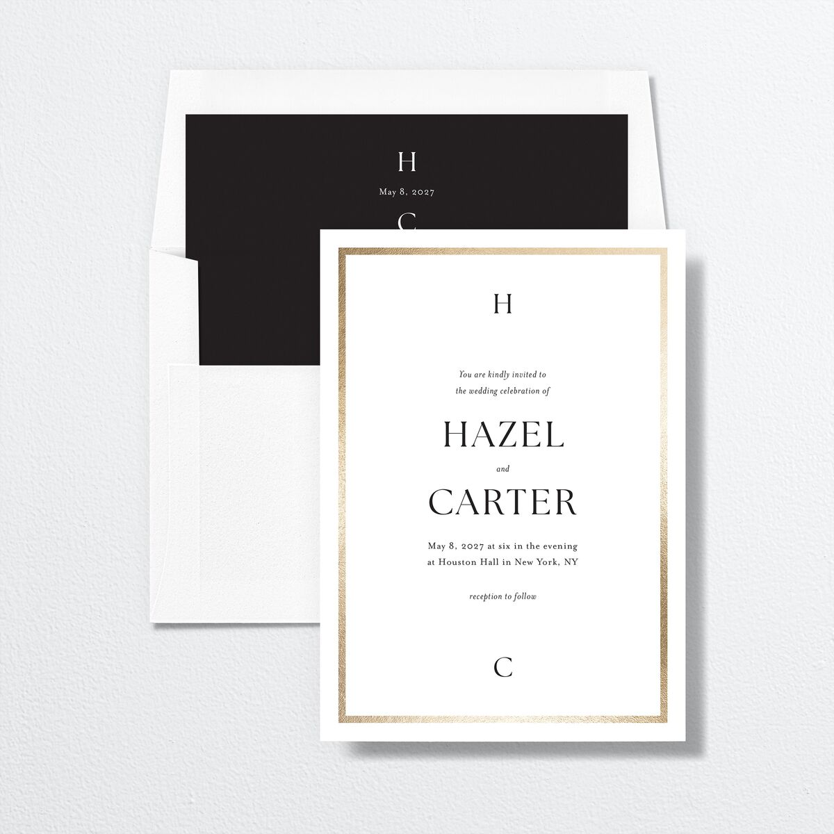 Simple Frame Envelope Liners Standard Pure White