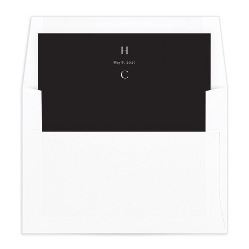 Simple Frame Envelope Liners Standard Pure White