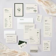 Hand Drawn Recipe Wedding Invitations Dark Camo Signature Blank No Standard