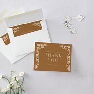 Indian Majestic Legacy Elephants Thank You Cards Saddle