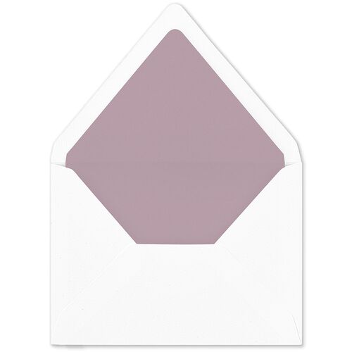 Romantic Rococo Euro Envelope Liners Purple Haze Luxe