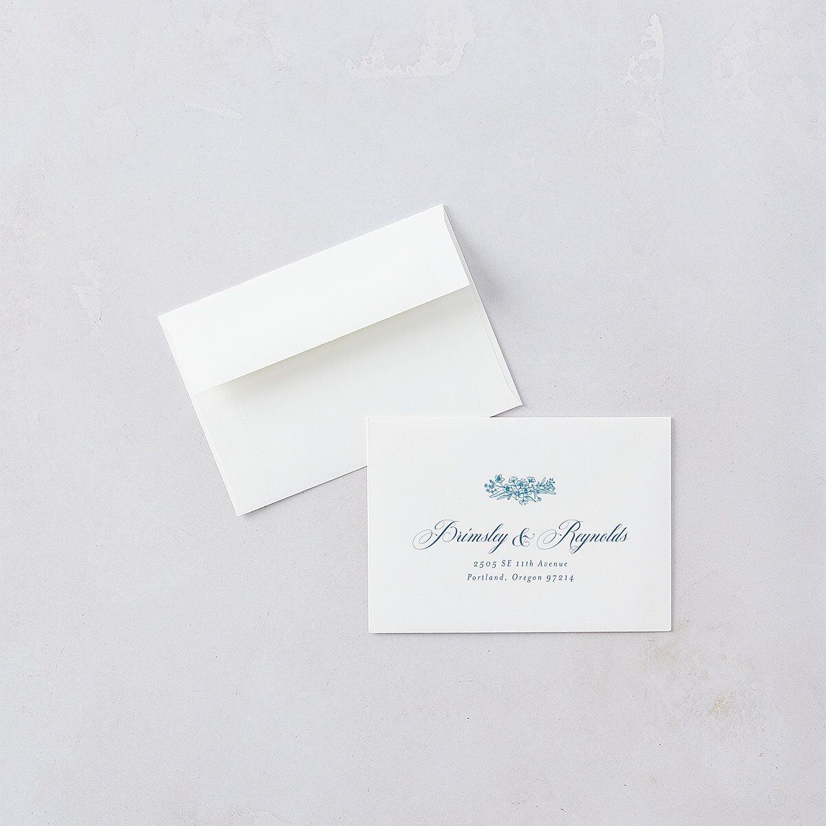 Elegant Antique Toile Frame Wedding Response Cards by Bridgerton — view 3