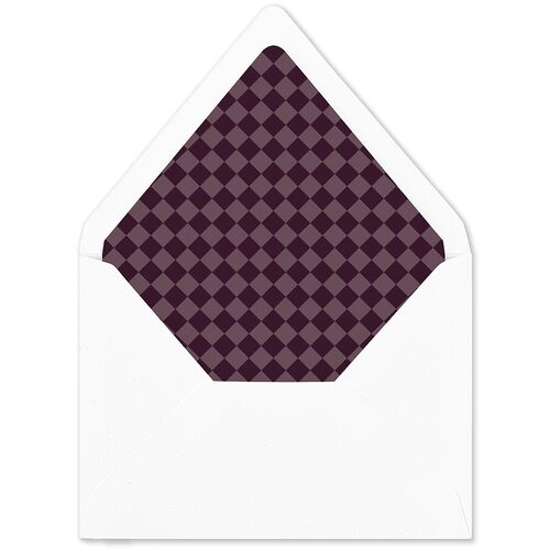 Our Day Euro Envelope Liners Bordeaux Luxe