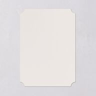 Metallic Edge Save the Date Cards Gold Champagne Signature smooth Blank No