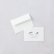 Crystal Forest Wedding Response Cards Hunter Green Signature Standard