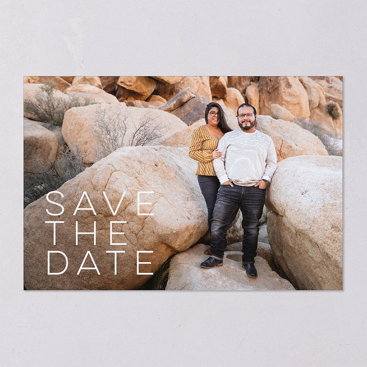 Painted Desert Save The Date Postcards — view 3