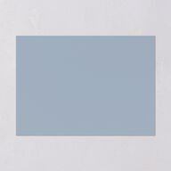 Romantic Laurel Save The Date Cards Dusty Blue Signature smooth Blank No Standard